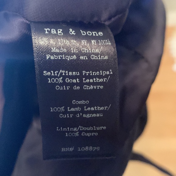 Rag & Bone Suede Skirt - Picture 6 of 6